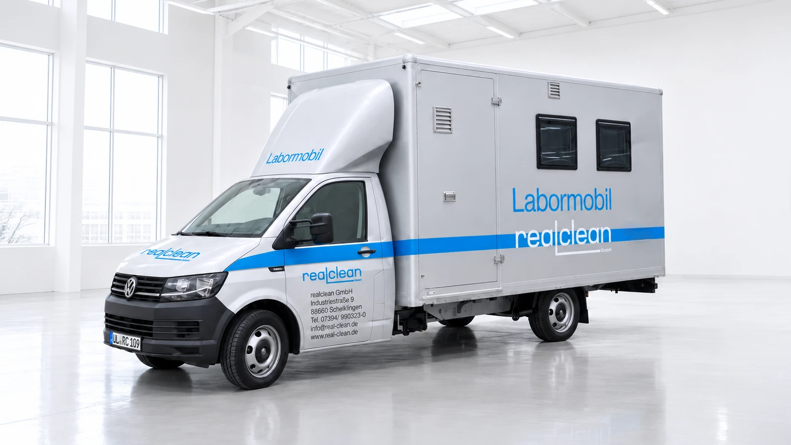 Labormobil der realclean GmbH