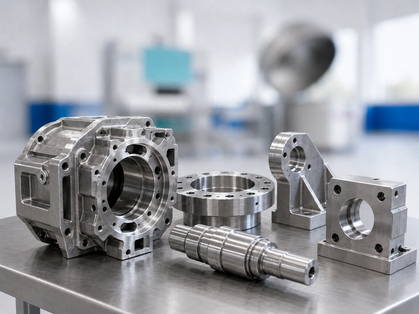 Große und komplexe gereinigte Präzisionsbauteile aus Metall