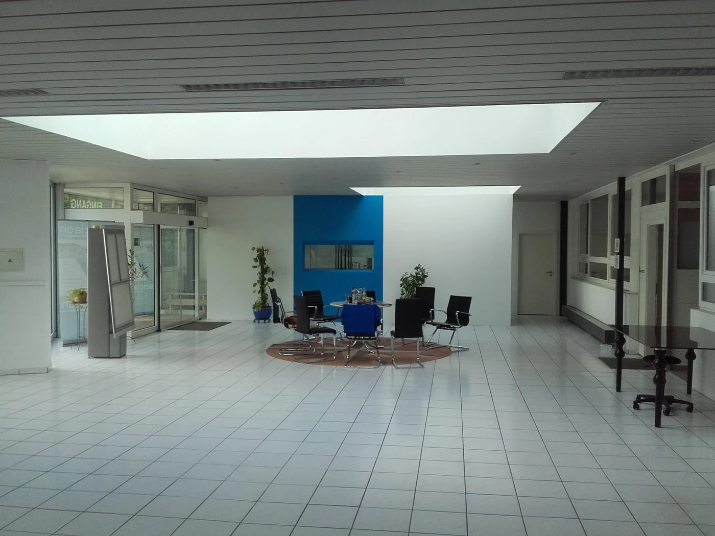 Empfangsbereich der realclean GmbH